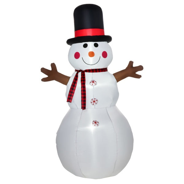 6ft Christmas Inflatables Outdoor Decorations Snowman