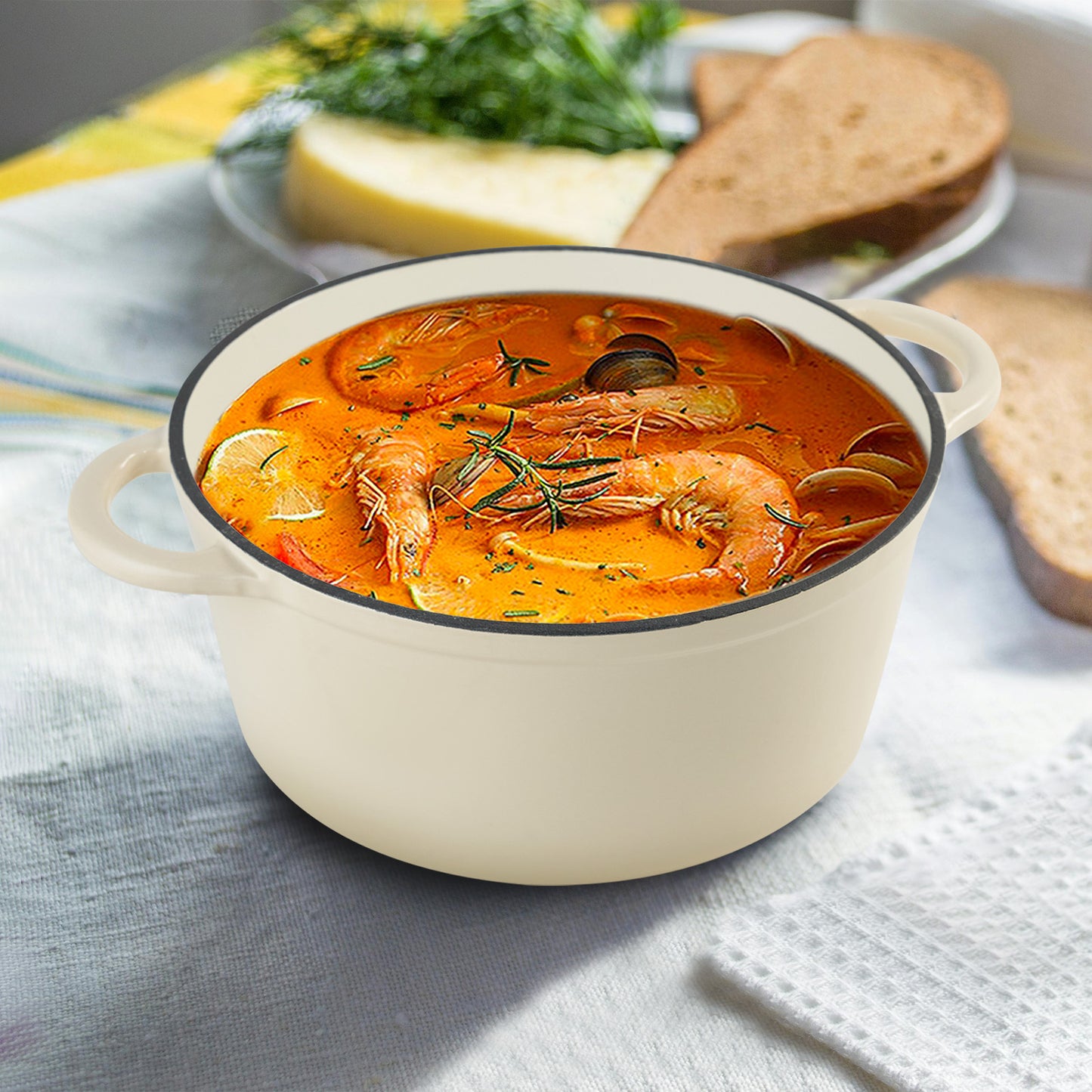 Cast iron 24cm cooking pot