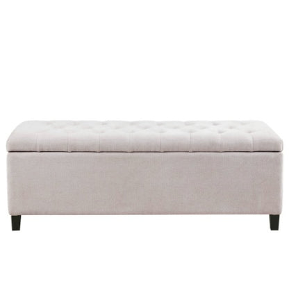 Tufted Top Soft Close Storage Bench