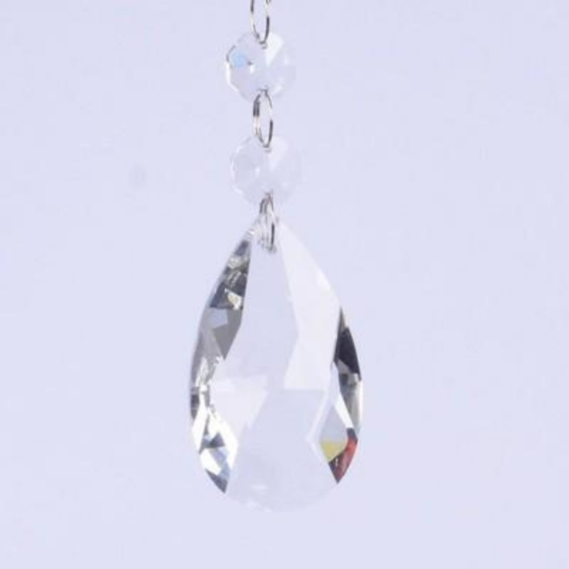 10 Pieces Of Clear Crystal Chandelier Prism Pendant Ball Pendant