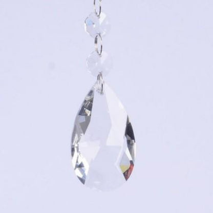 10 Pieces Of Clear Crystal Chandelier Prism Pendant Ball Pendant