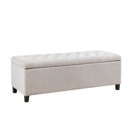 Tufted Top Soft Close Storage Bench