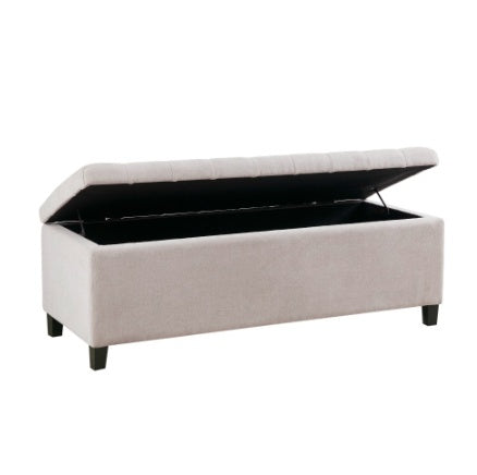 Tufted Top Soft Close Storage Bench