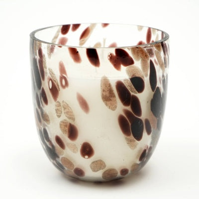 Ethereal Splutter Glass Scented Wax Candle