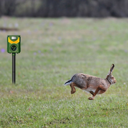 1Pc Solar Ultrasonic Animal Repeller With Flame Light USB Charge Motion Sensor Animal Repellent Chaser IP55 Waterproof Dog Raccoon Fox Skunk