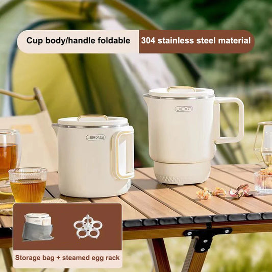 2025 New 3 in 1 Multifunctional Rice Cooker Portable Small Travel Electric Kettle Household Foldable Electric Cooker Hot Pot