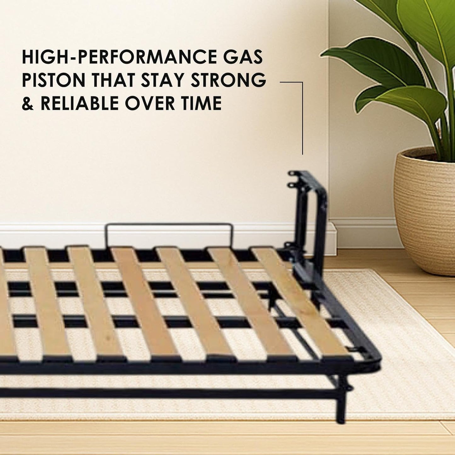 Murphy Bed - Murphy Bed Queen - Folding Bed - Horizontal - 60" X 80" - Classic