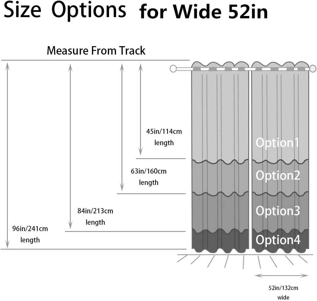 2 Panels Silver Grey Faux Silk Blackout Luxury Curtains, 52 X 96 Inch Room Darkening Satin Thermal Insulated Window Drapes for Bedroom Decor, Indoor